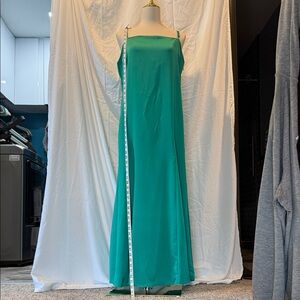 LOFT Teal Maxi Dress